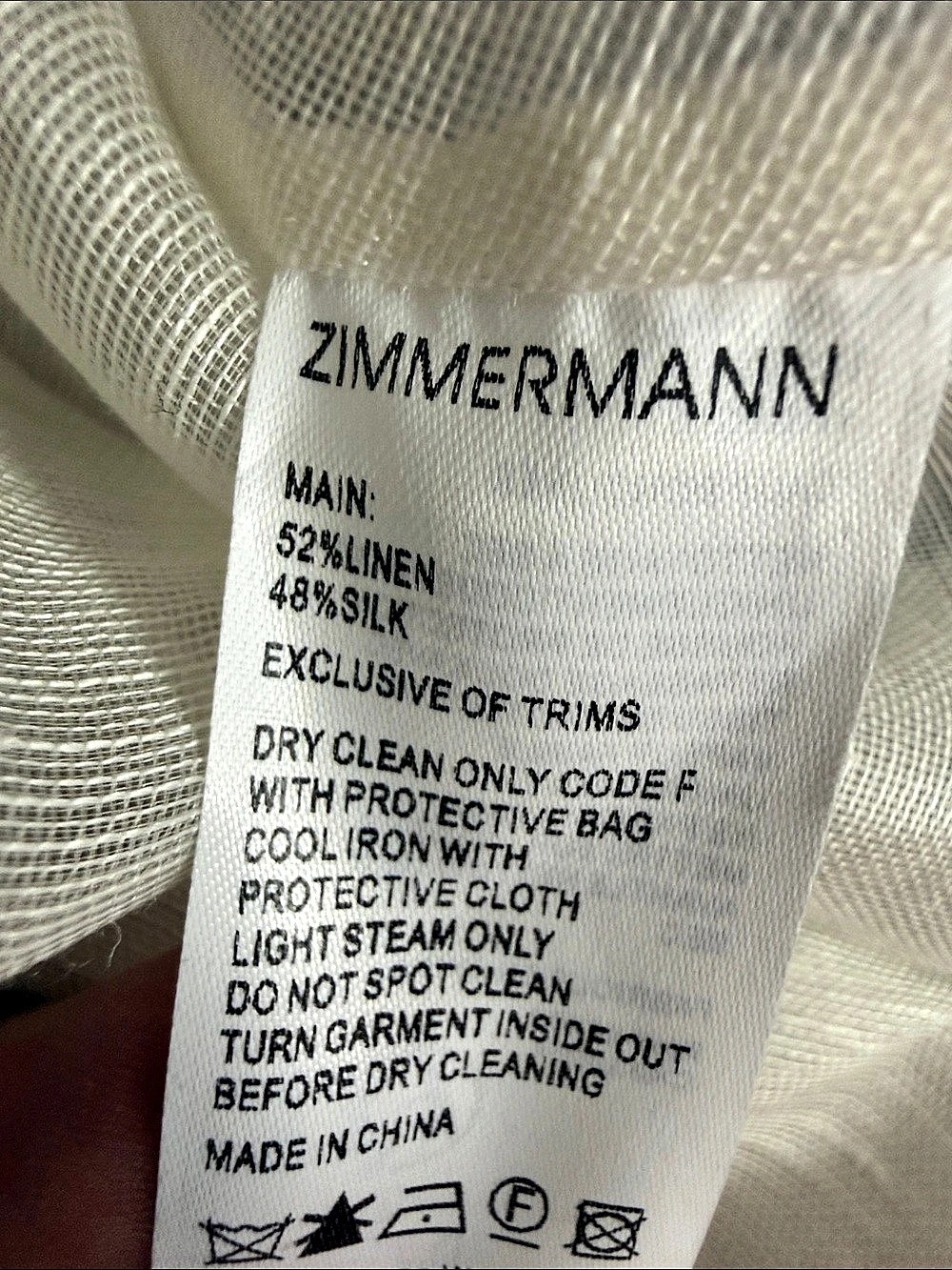 Zimmermann Floral Linen Silk Hi Low Tiered Draped Skirt Size 3 US Size 10 - Picture 6 of 7